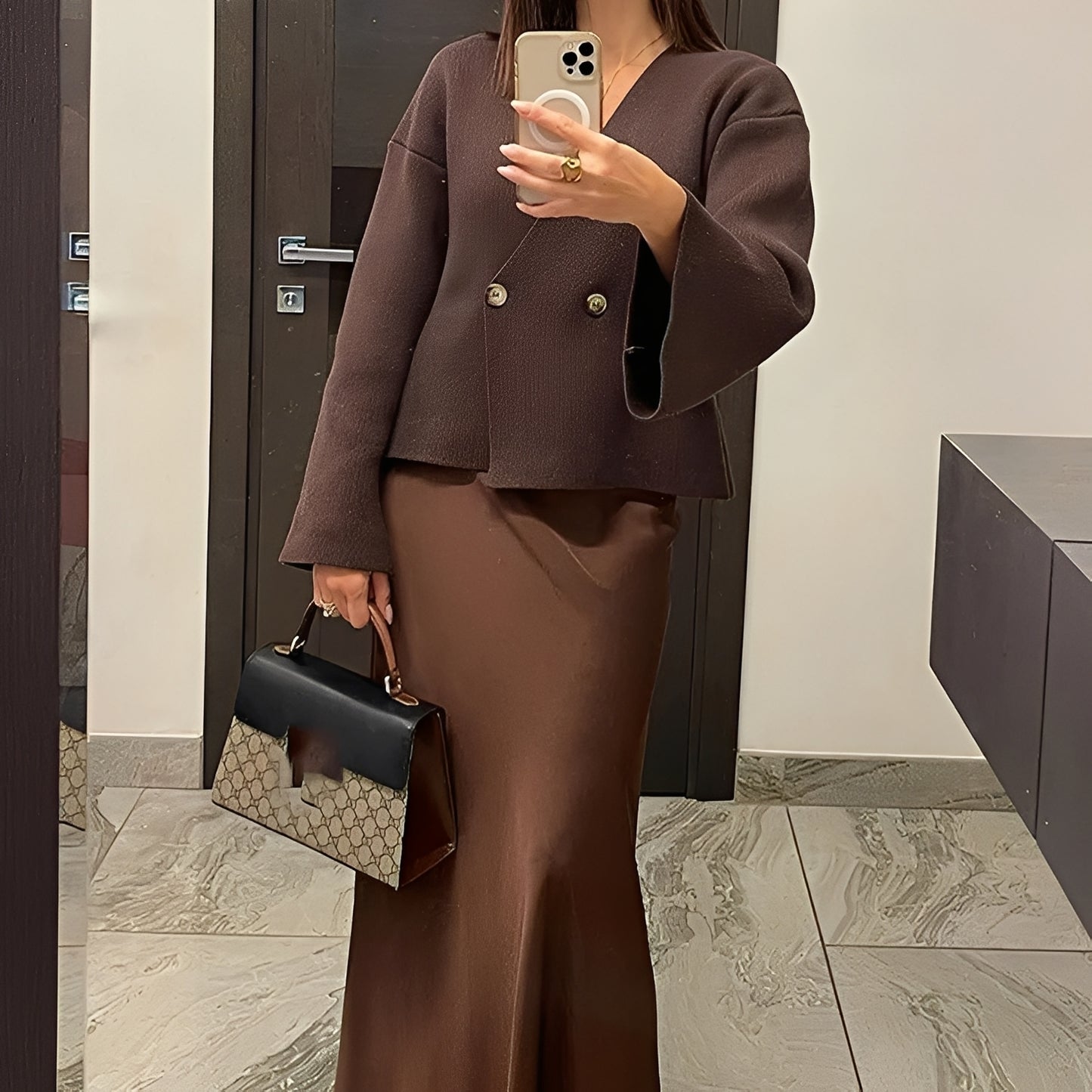 Anjelica - Eleganter, locker gestrickter Cardigan für Damen