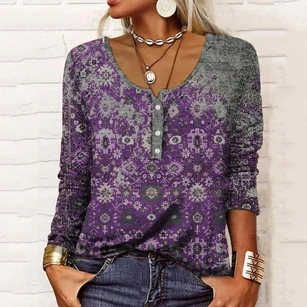 Hilde - Schicker Pullover mit Aztekenmuster