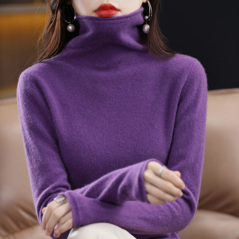 Ethelinda - Eleganter Rollkragenpullover für Damen