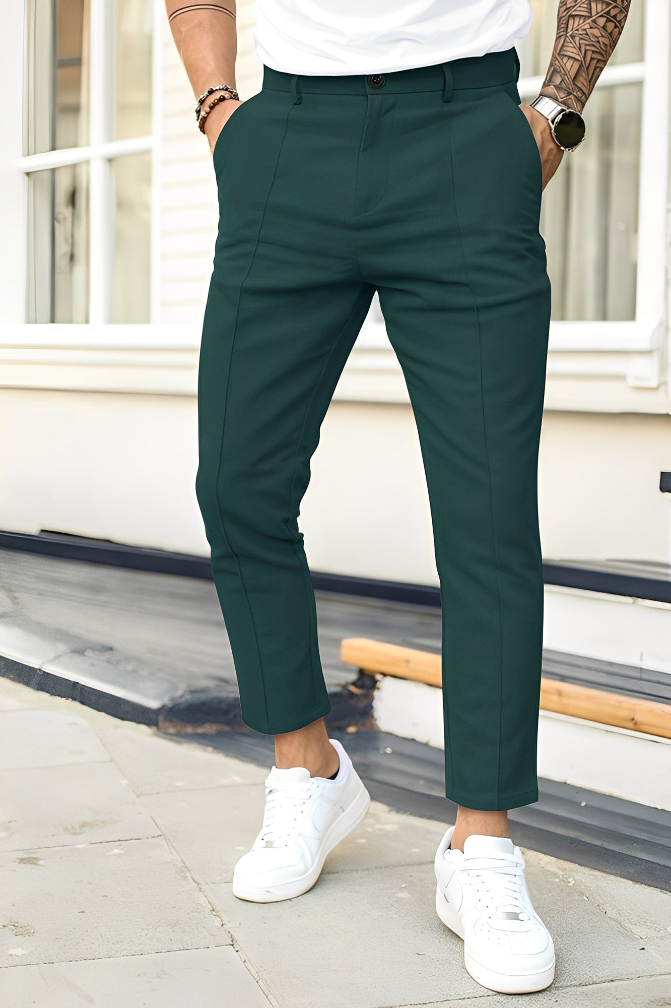 Carson - Formelle Freizeithose für Herren