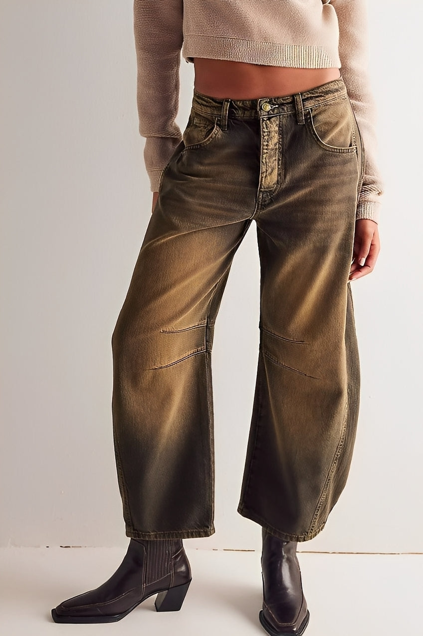 Jocelyn - Lässige, weit geschnittene Jeans für Damen