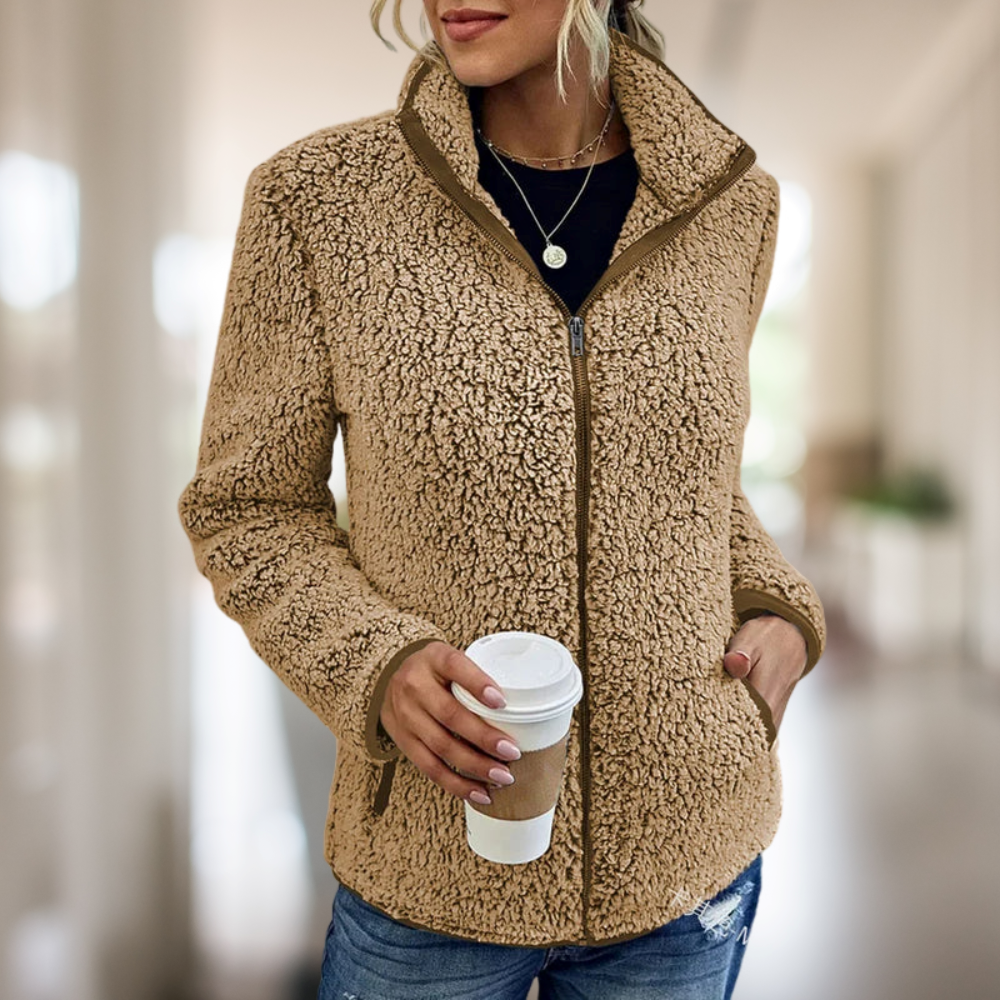 Katie – Hochwertige Fleecejacke mit Reißverschluss
