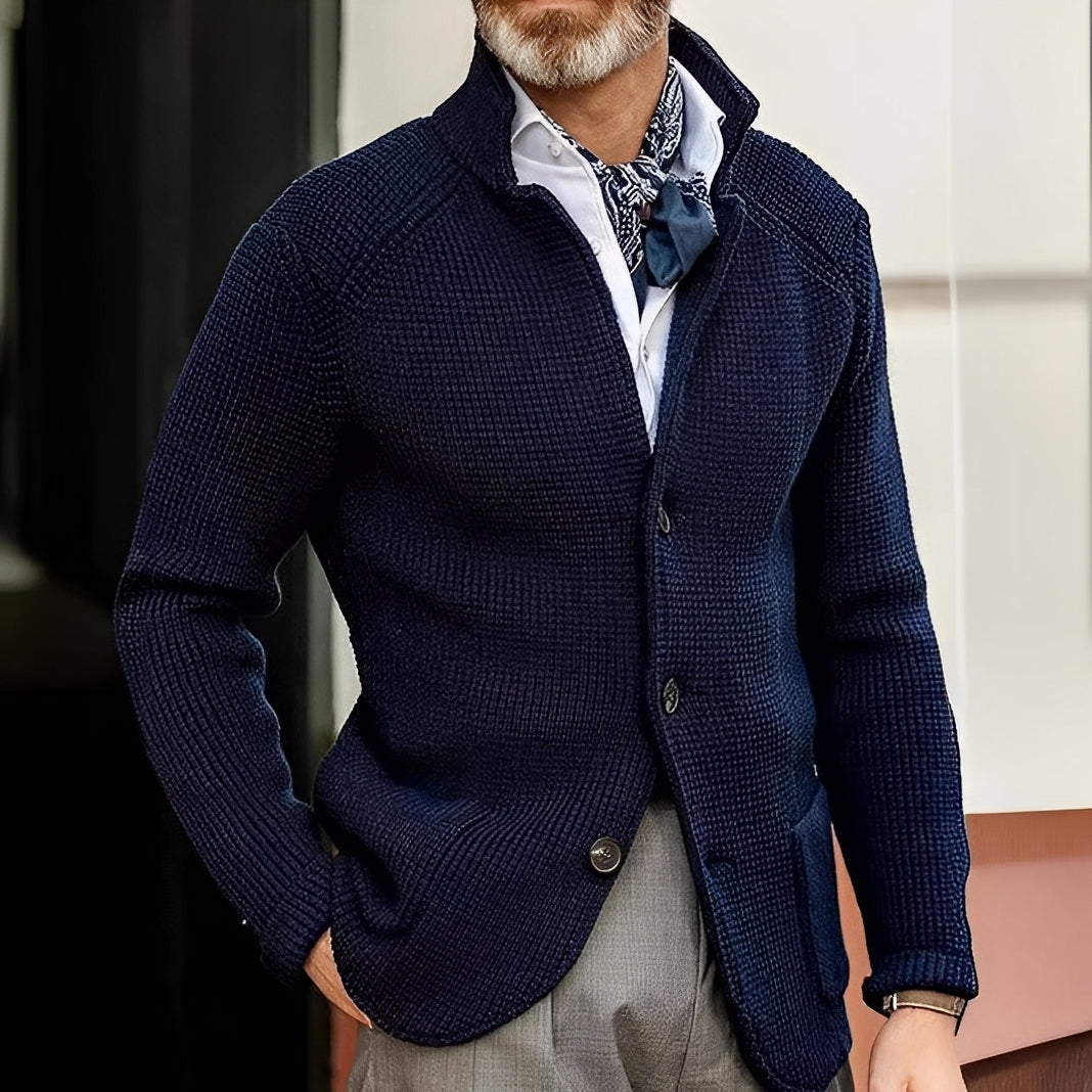 Jason - Eleganter Strickcardigan für Herren
