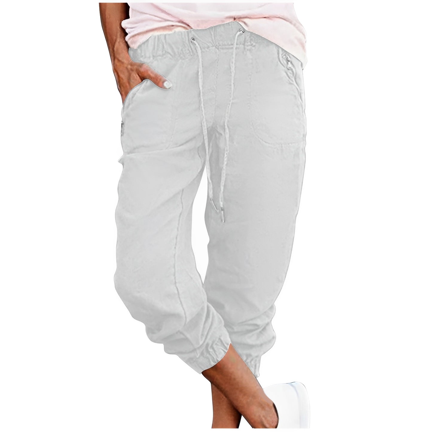 Evalyn - Stilvolle elastische Cargohose für Damen