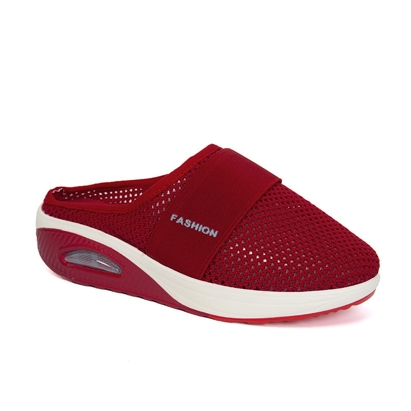 Wendi - Orthopädische Slip-On-Keilsandalen für Damen