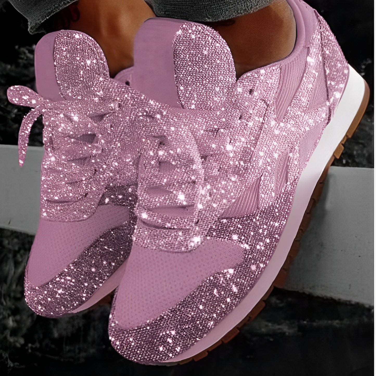 Marie - Stilvolle Schuhe mit Pailletten für Damen