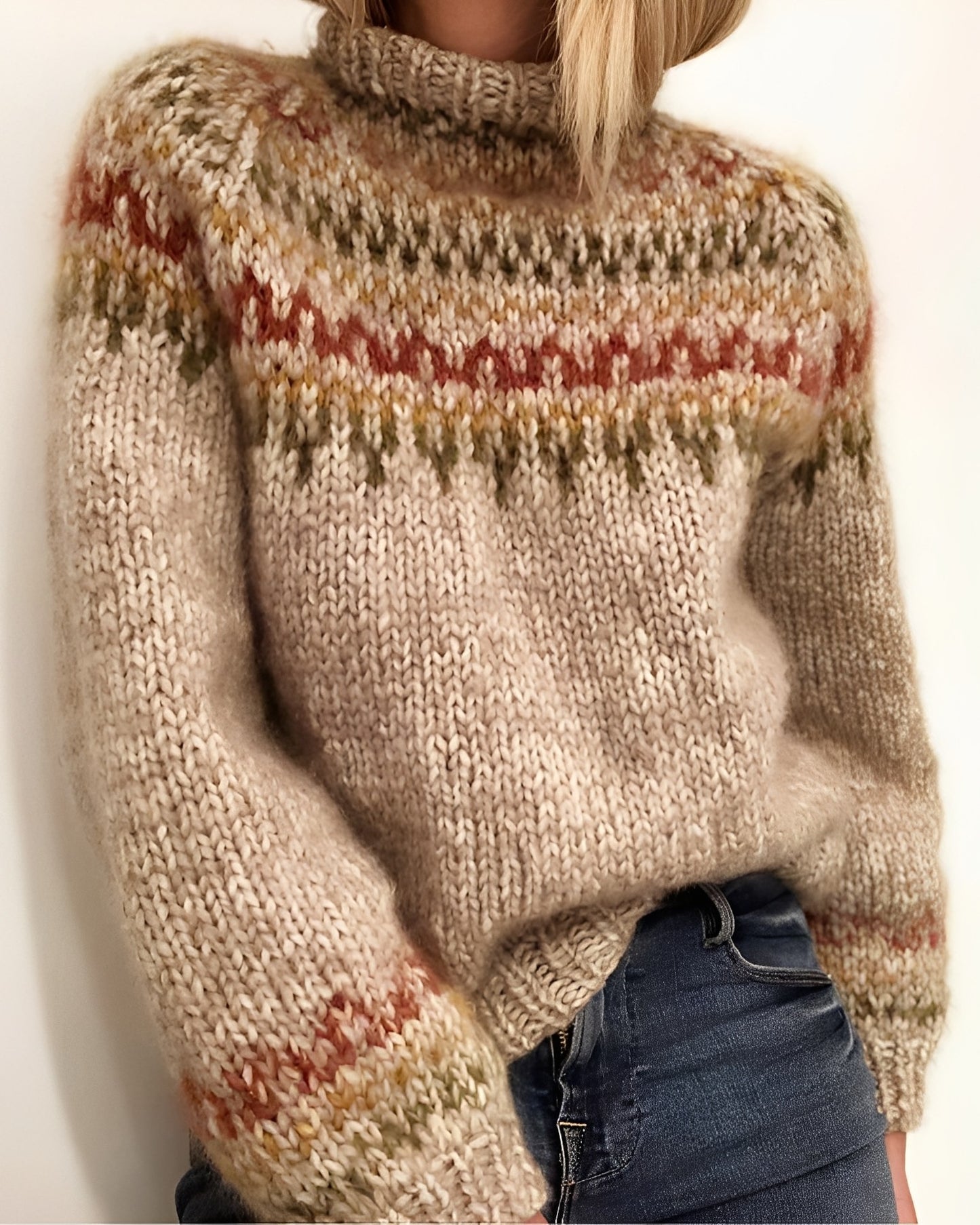 Armani - Warmer Pullover mit Rollkragen für Damen