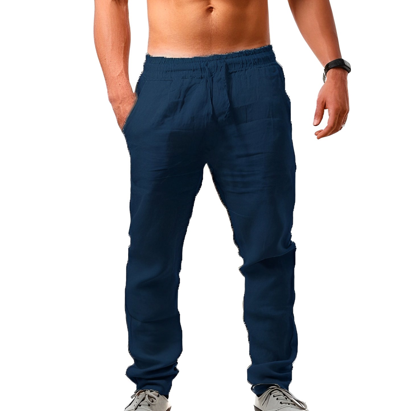 Chandler - Casula lockere Sommerleinenhose für Herren