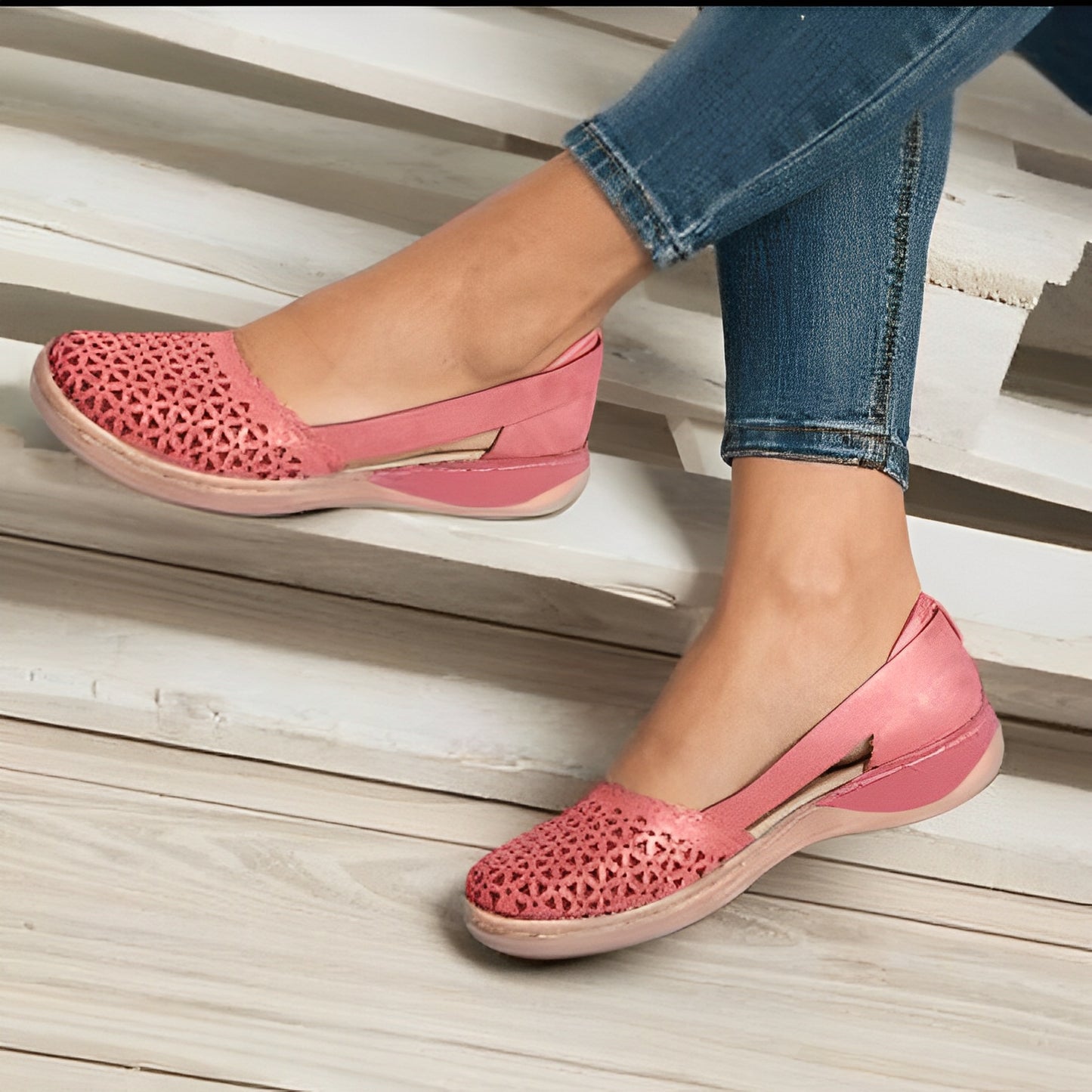 Kianna - Lässige Schuhe mit Aussparungen für Damen