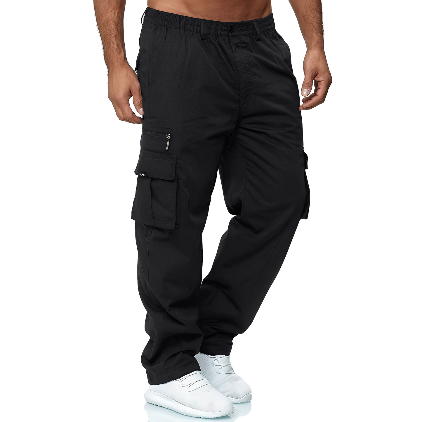 Randolf - Lässige, locker sitzende Cargo-Hose für Herren