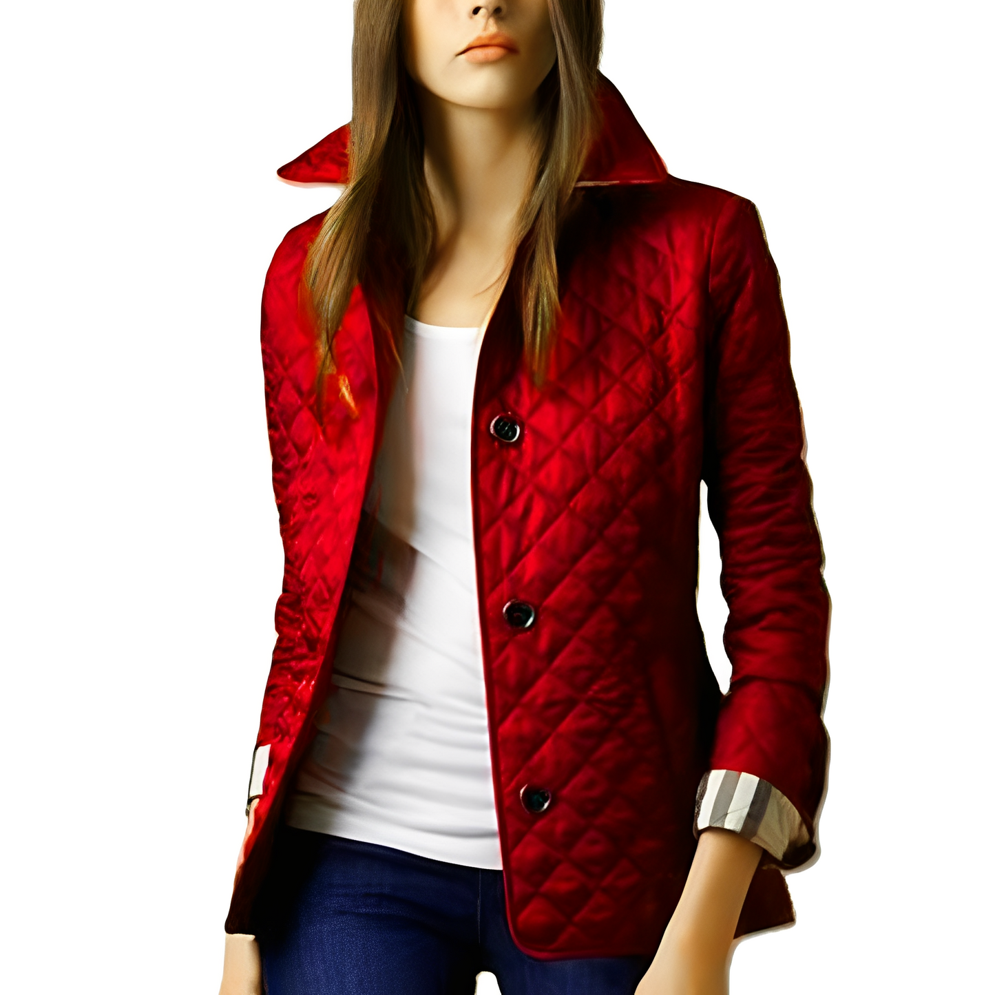 Meryl - Warme, schmal geschnittene Jacke für Damen