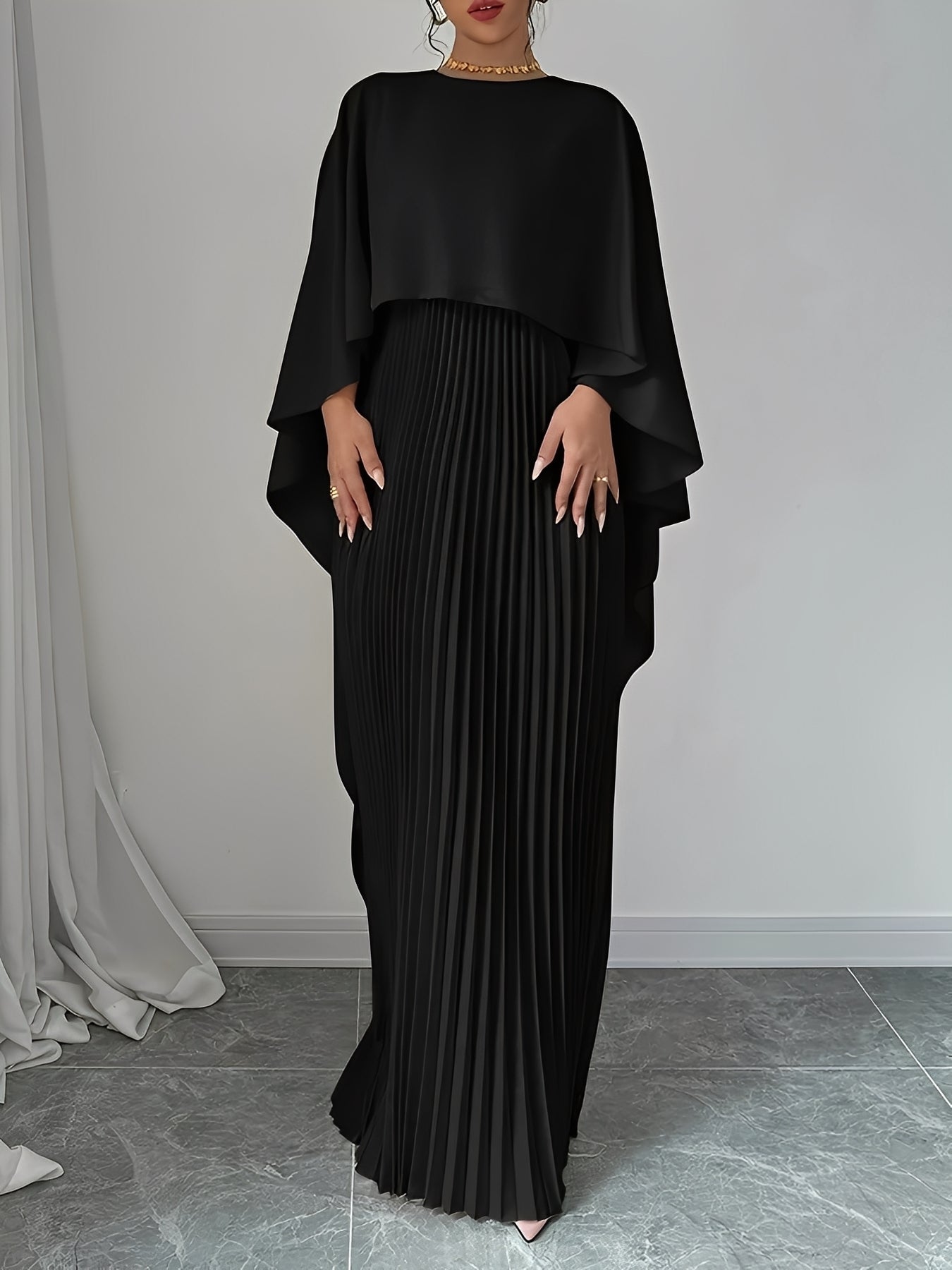Katherine - Elegantes, locker geschnittenes Maxikleid für Damen