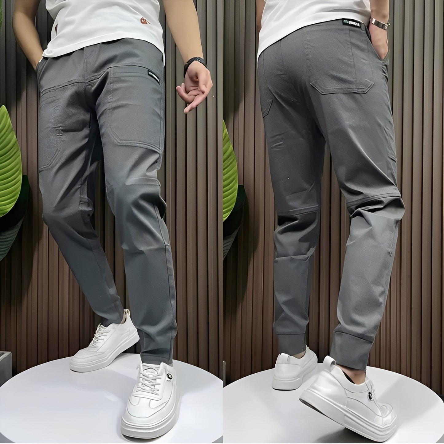 Raynard - Stilvolle elastische Cargohose für Herren