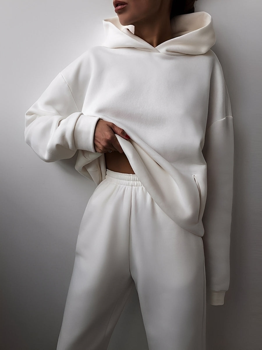 Jasmine - Locker sitzendes Jogging-Set mit Kapuze für Damen