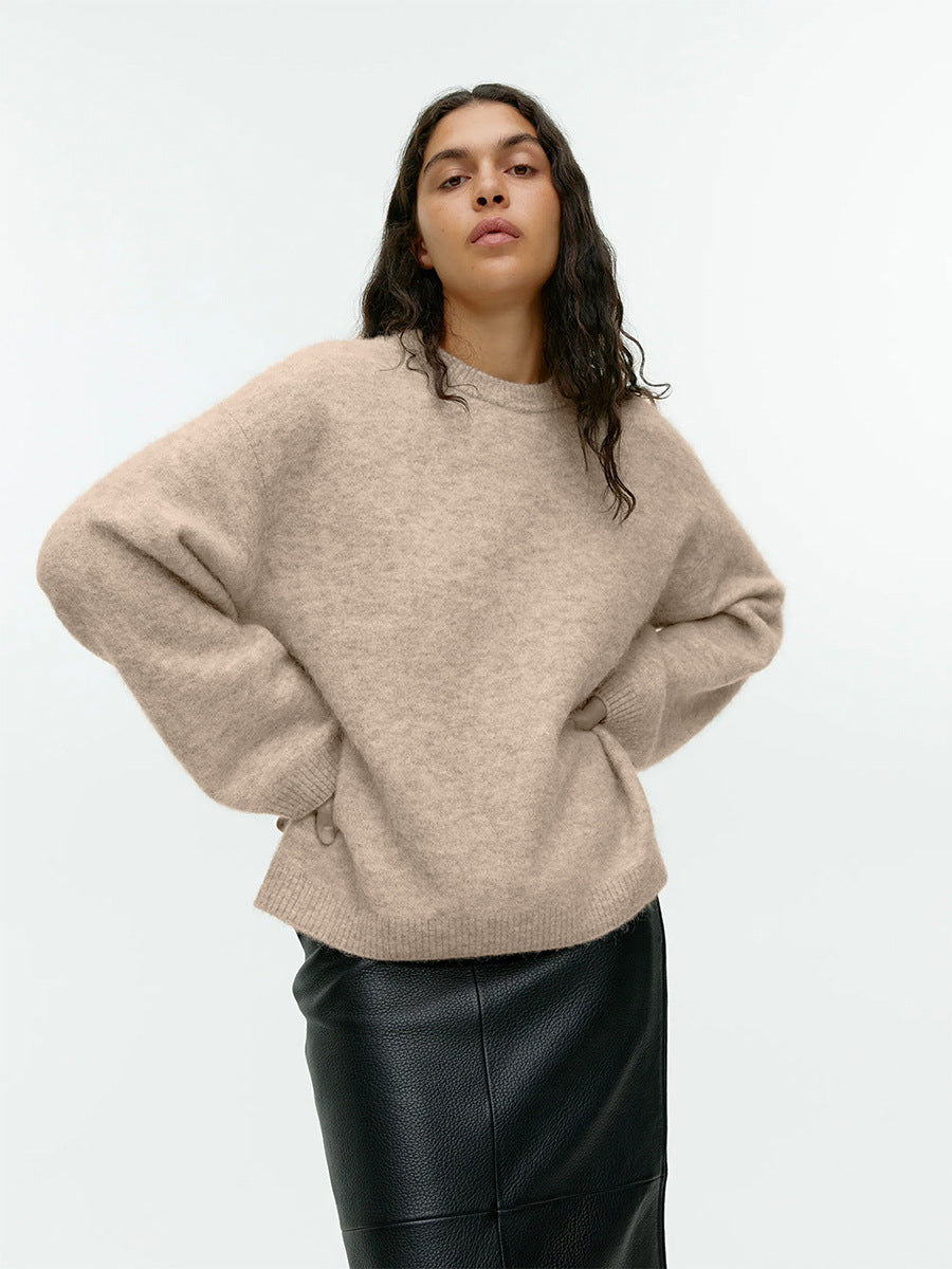 Caelie - Lässiger, dicker Kaschmirpullover für Damen