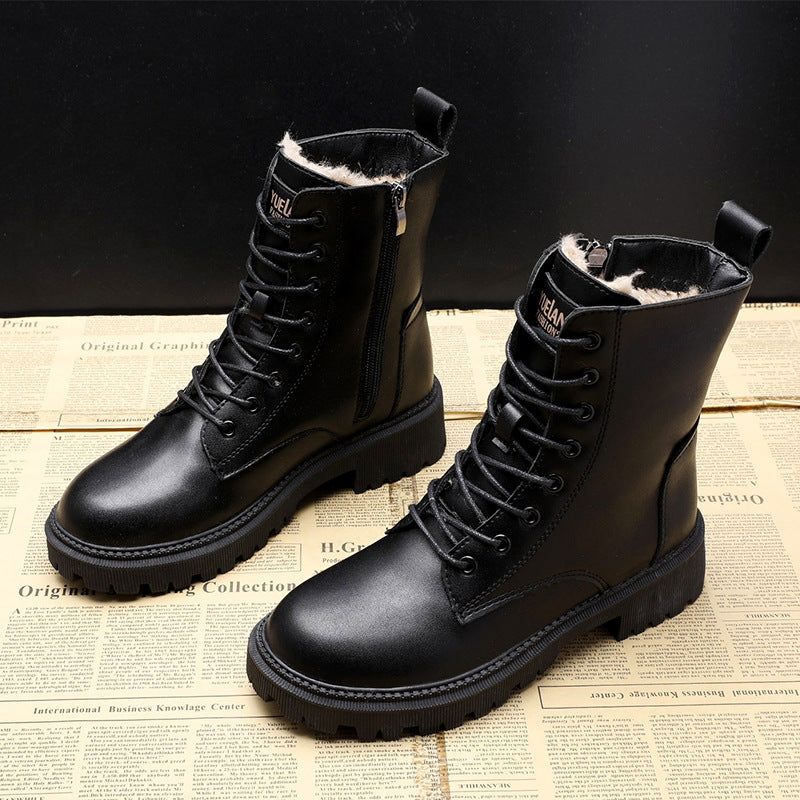 Melissa - Klassische Winterstiefel aus Leder für Damen