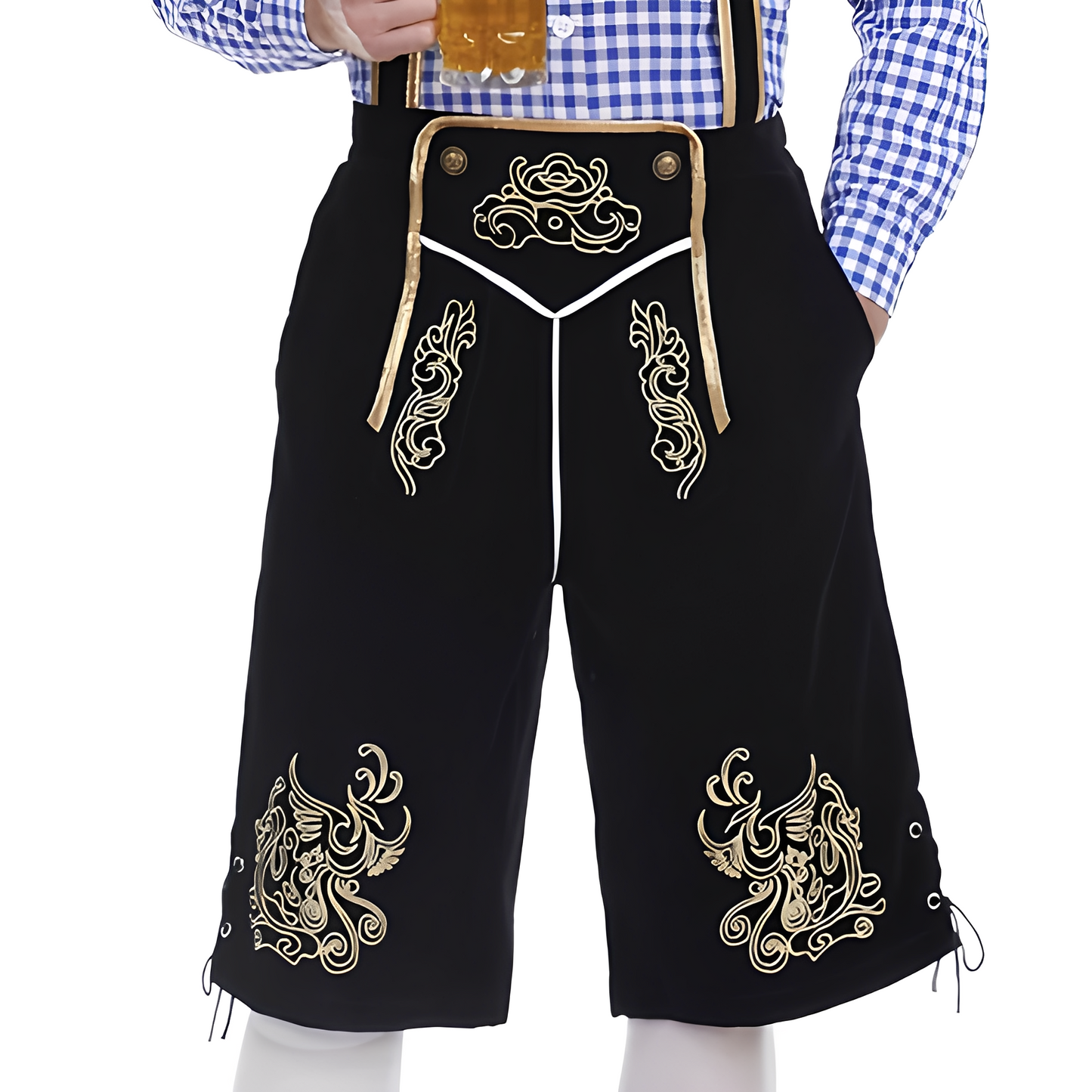 Fredric - Stilvolles festliches Oktoberfest-Overall-Set für Herren