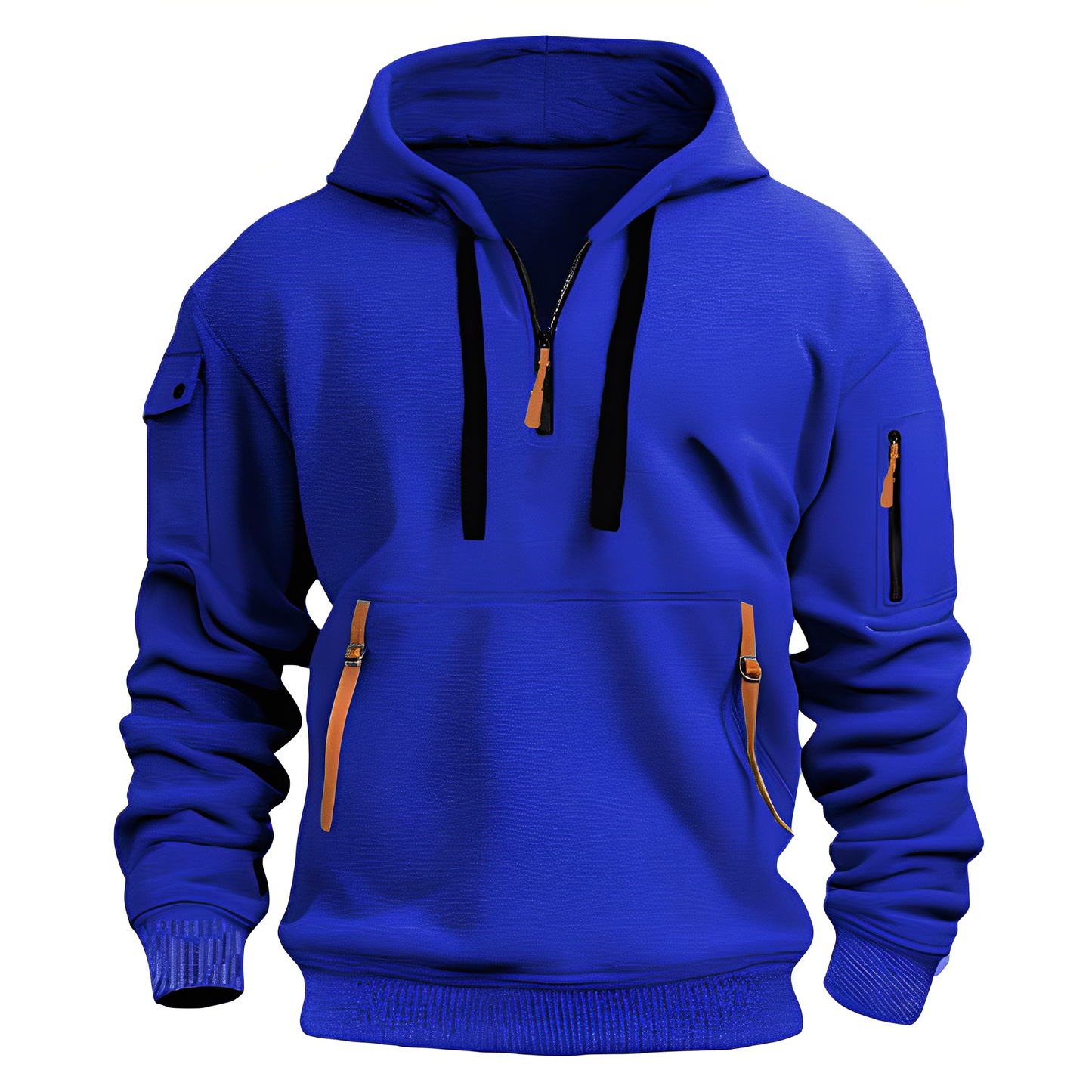 Cornell - Lässiger, lockerer Hoodie mit Reißverschluss für Herren