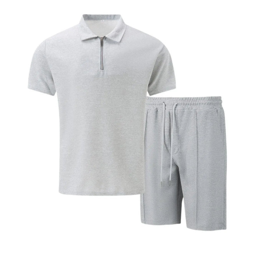 Zephyr - Herren Baumwolle Ko-ord Set Lockerer Schnitt