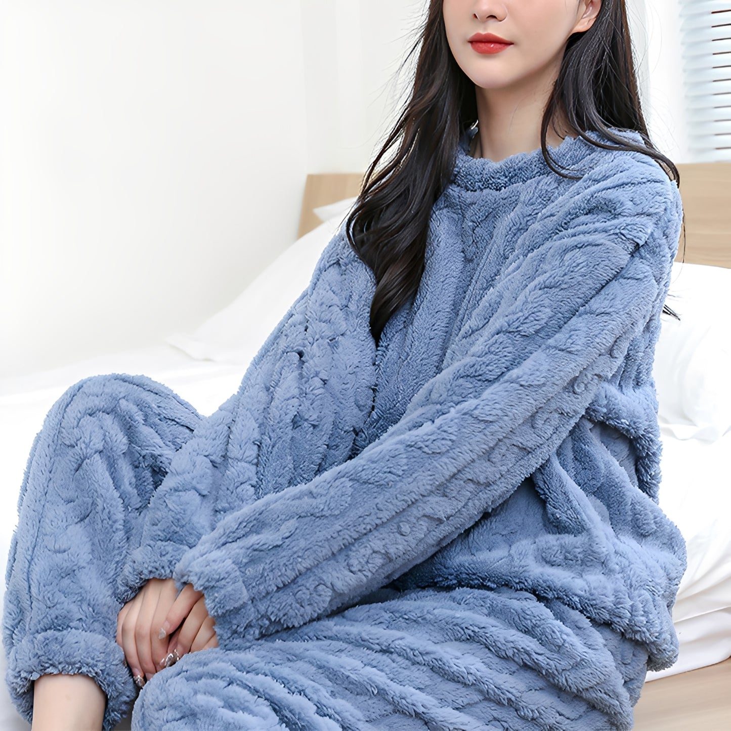 Melyssa - Gemütlicher, dicker Pyjama für Damen