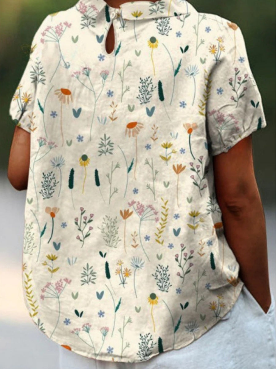 Raelyn - Wildblumen Bluse
