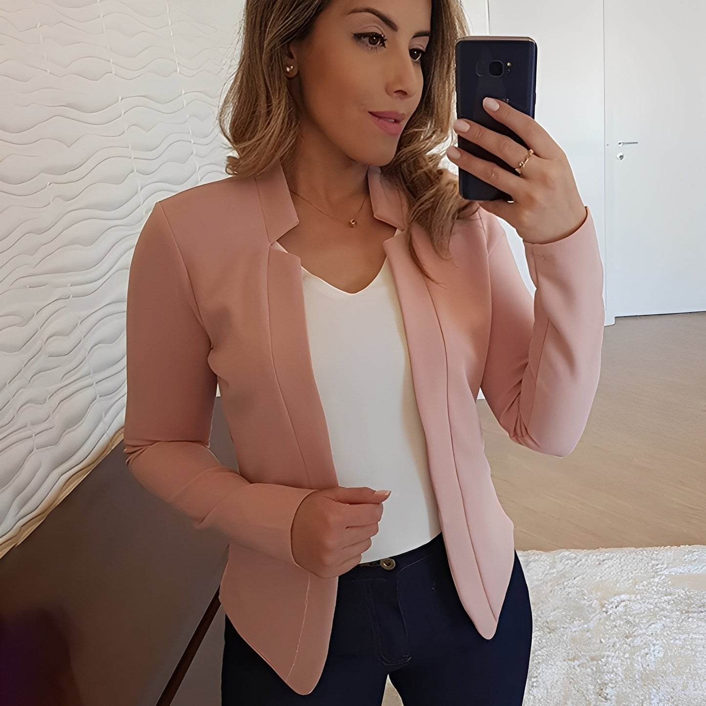 Marsha - Eleganter Blazer mit Reverskragen für Damen