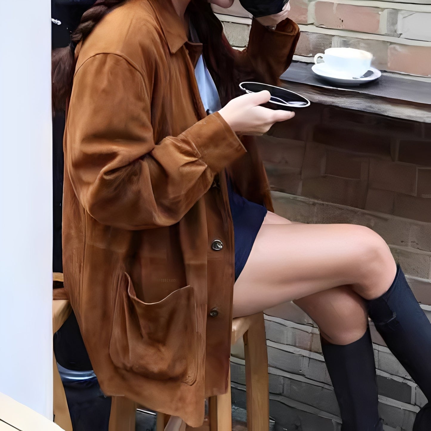 Armelle - Weiche Frauenjacke mit großen Taschen