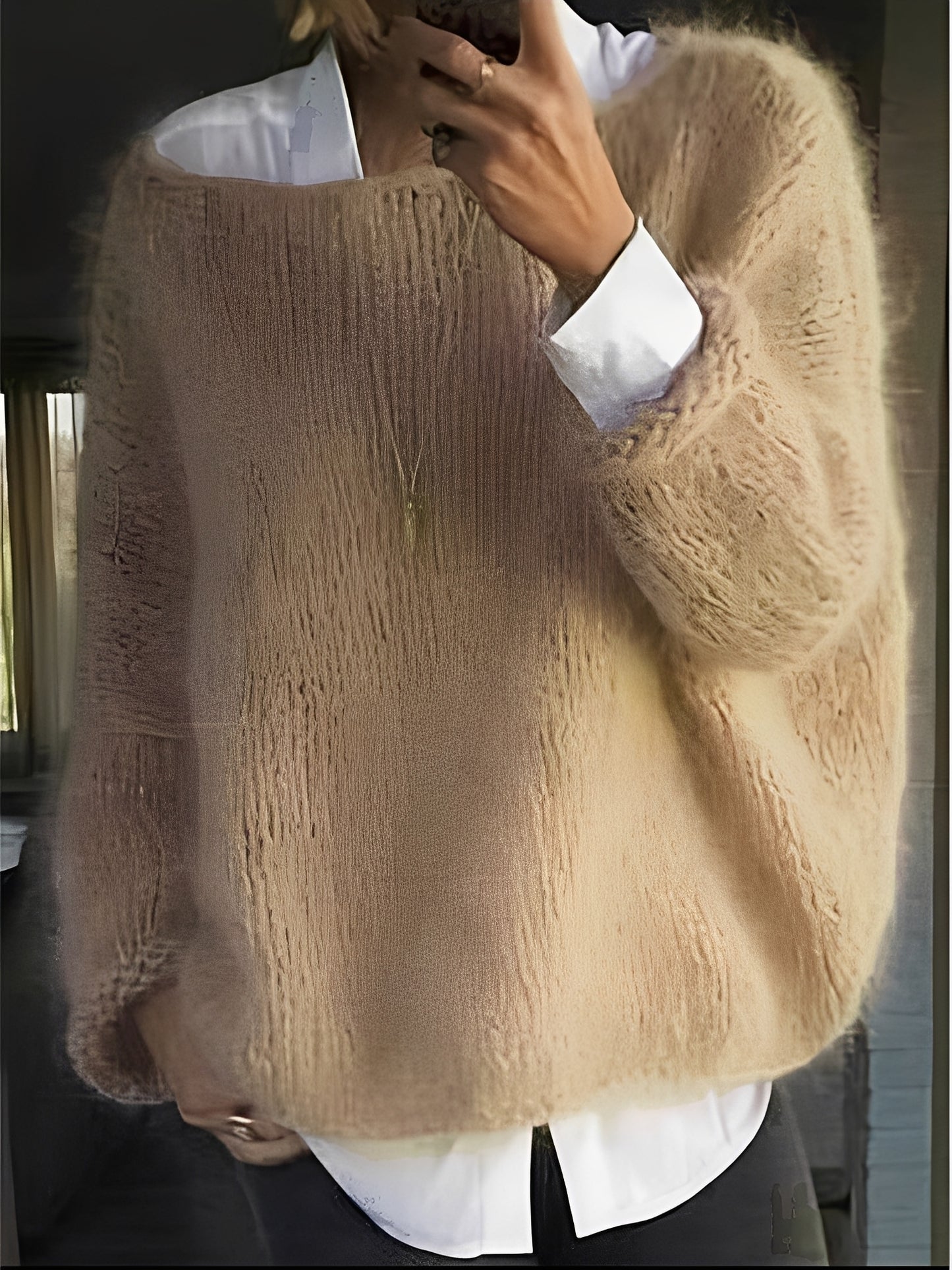 Quintella - Strickpullover mit Rundhalsausschnitt für Damen