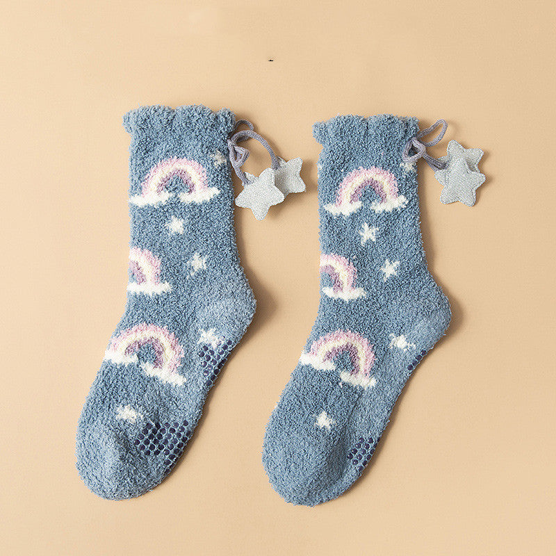 Ramona - Stilvolle, dicke Fleece-Wintersocken für Damen