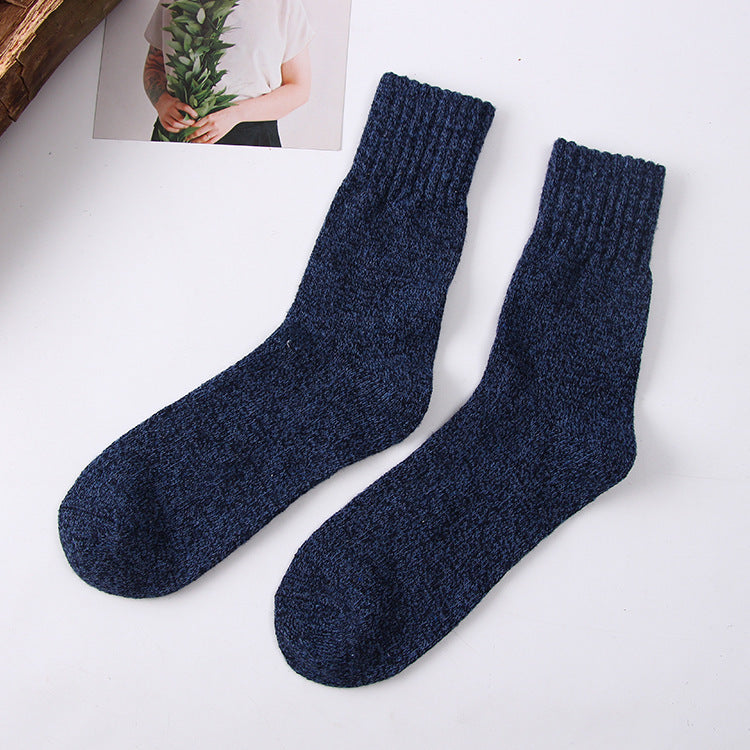 Jason - Warme Winter-Frottee-Wollsocken für Herren