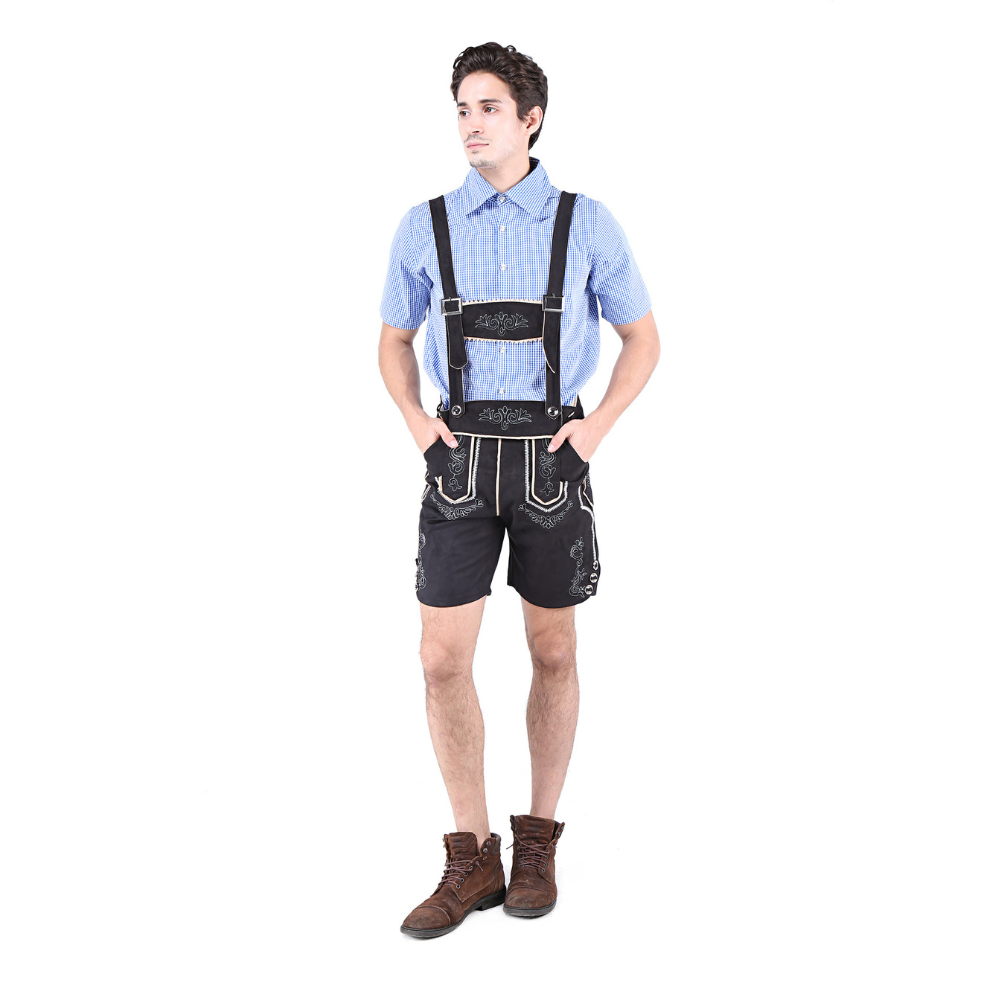 Burton - Klassisches Oktoberfest-Outfit mit Hosenträgern für Damen