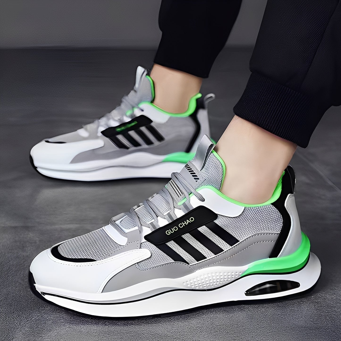 Hector - stilvolle, atmungsaktive Sneakers für Herren