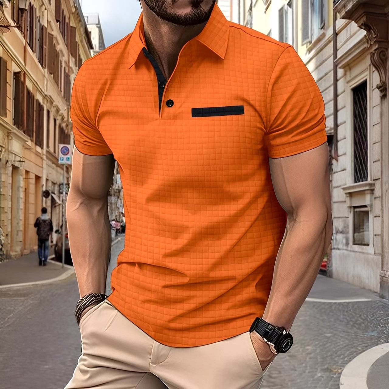 Benson - Stilvolles Slim-Fit-Poloshirt für Herren