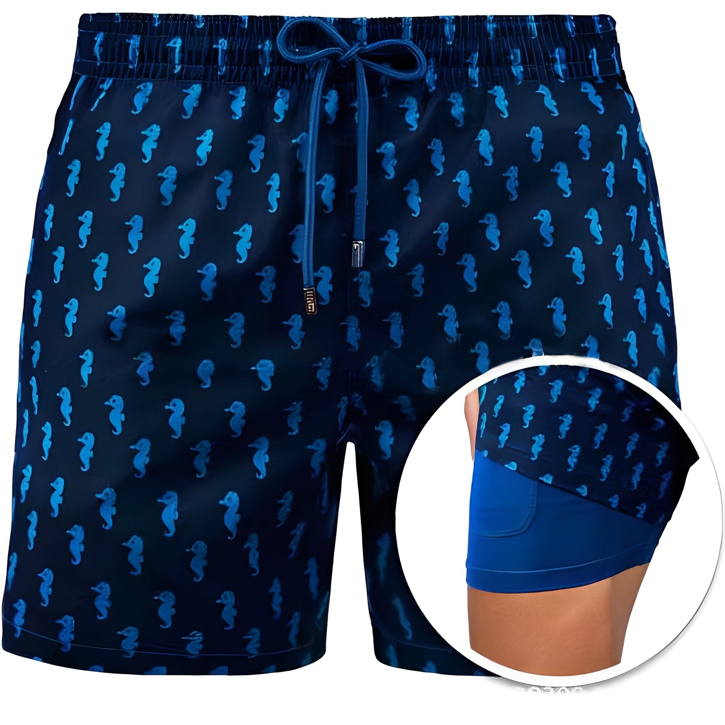 Edric - Stilvolle bedruckte Badeshorts für Herren