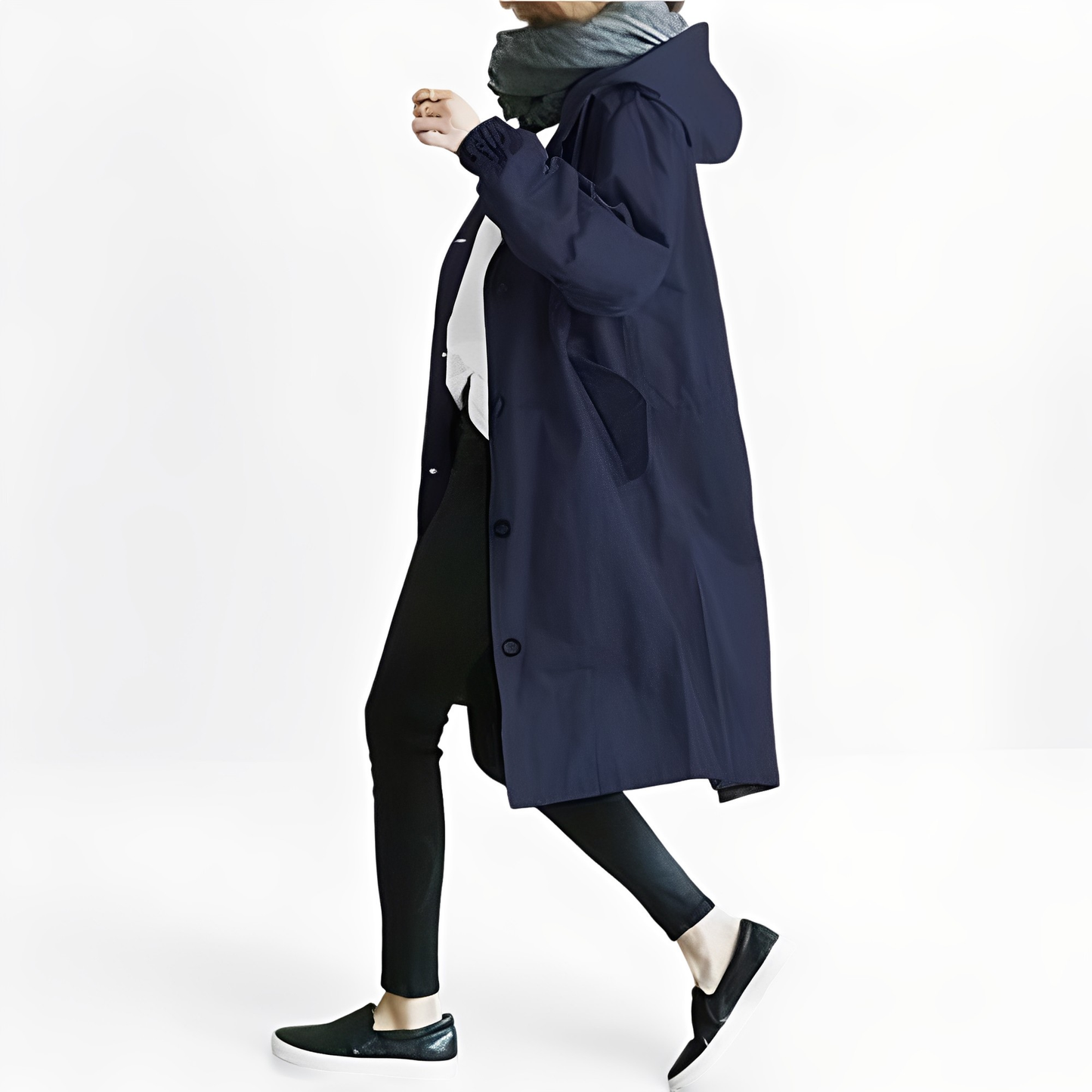 Giselle - Wasserdichte Regenjacke mit Kapuze für Damen