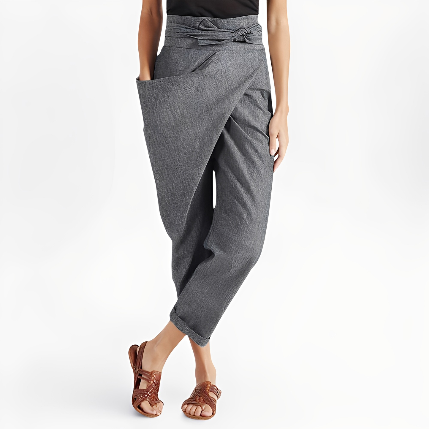 Courteney - Lässige Haremshose mit hoher Taille für Damen