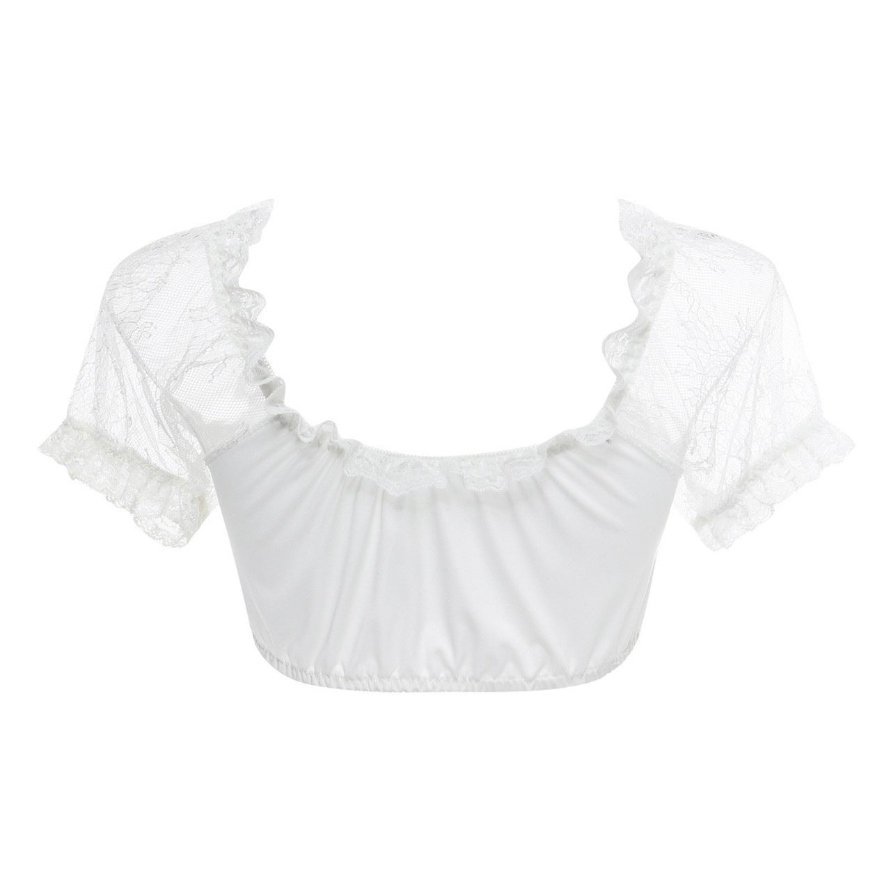 Monique - Retro-Oktoberfest-Spitzenbluse für Damen
