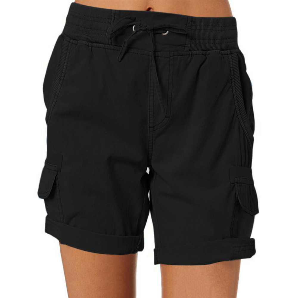 Camellia - Lässige Sommer-Cargoshorts für Damen