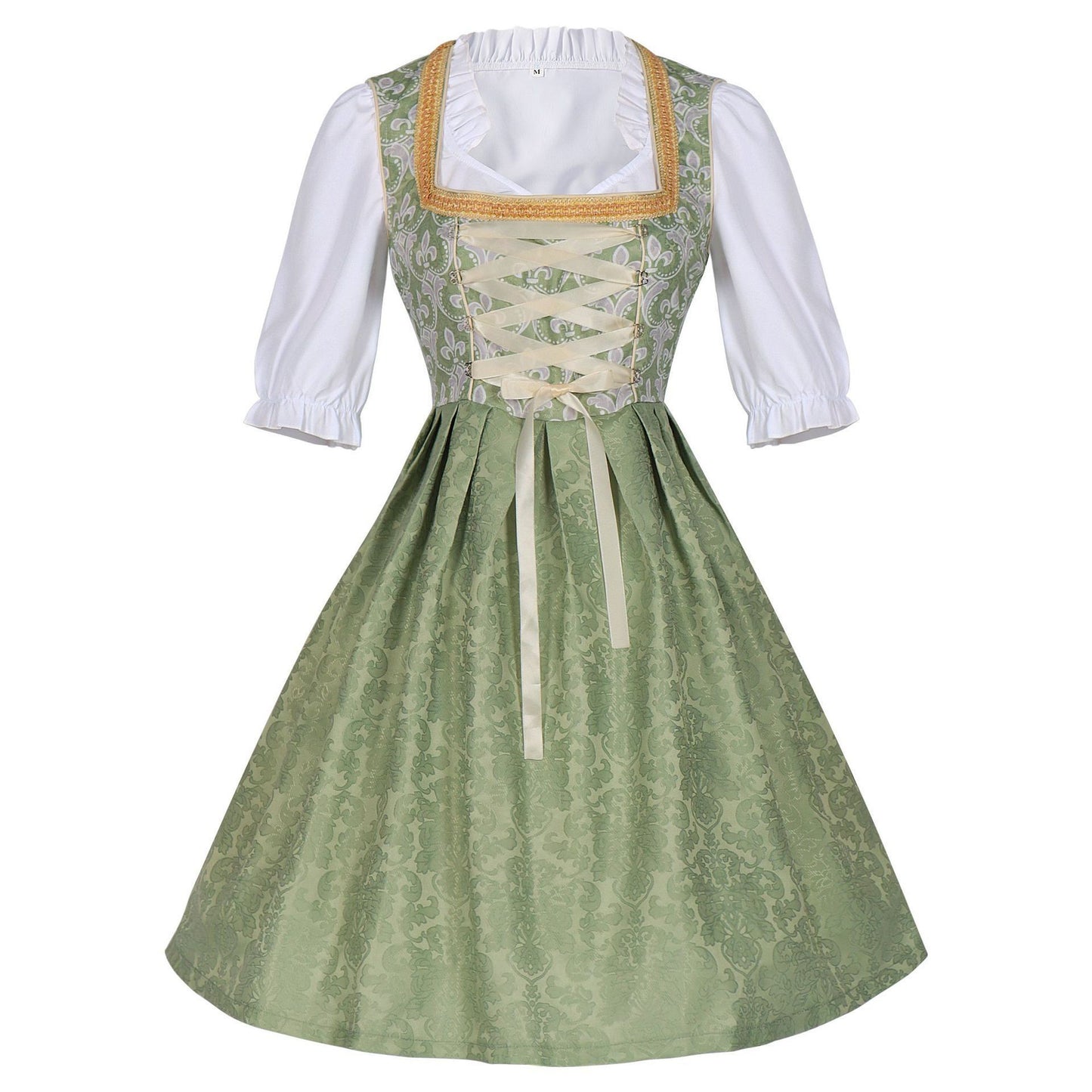 Ashlie - Klassisches Oktoberfest-Kleid für Damen mit Schlitz