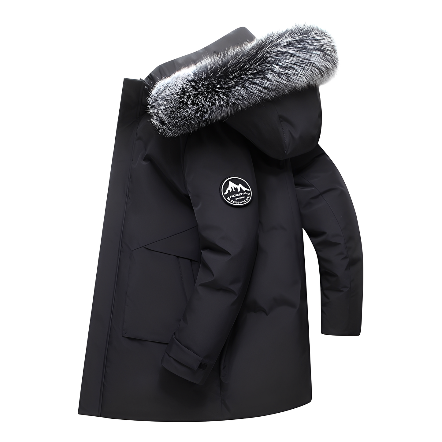Crosby - Daunenjacke mit Fellkapuze für Herren