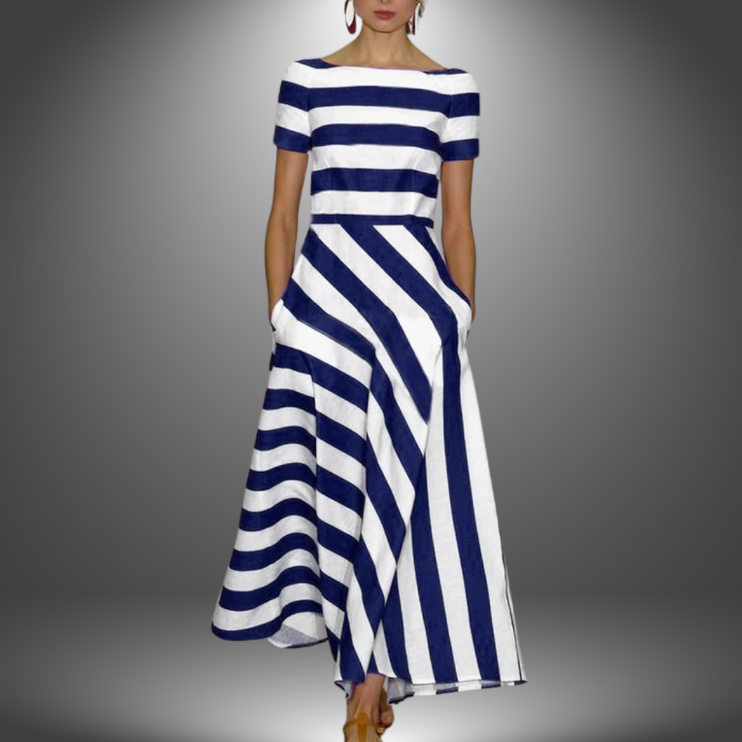 Clementine - Vielseitiges langes A-Linien Kleid