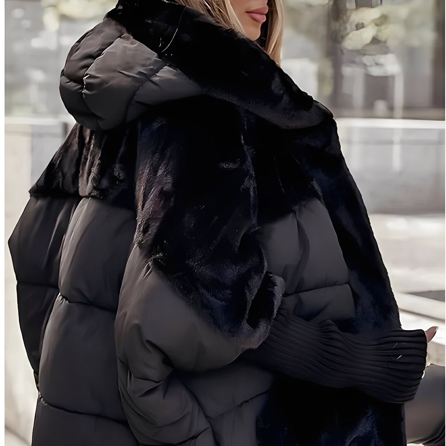 Barbara - Stilvolle Damen-Bomberjacke mit Kapuze