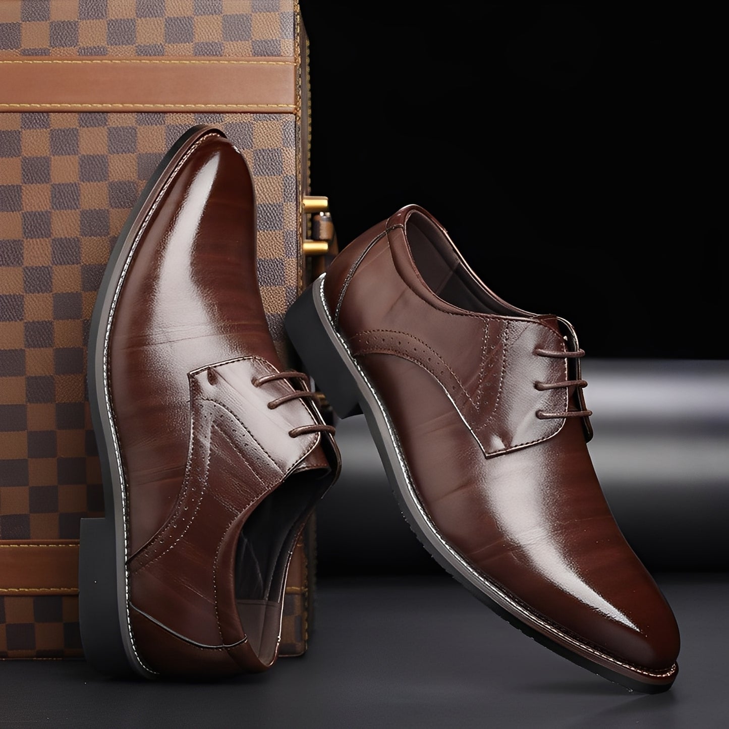 Beckham - Formelle Schnürschuhe im Brogue-Stil für Herren
