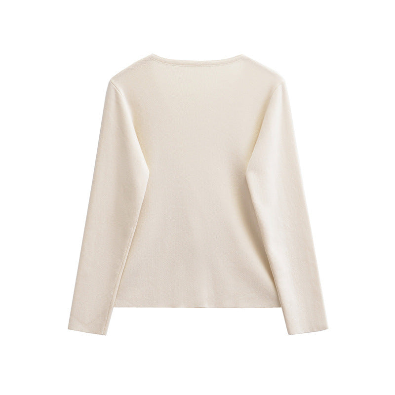 Helena - Stilvoller asymmetrischer Strickcardigan für Damen