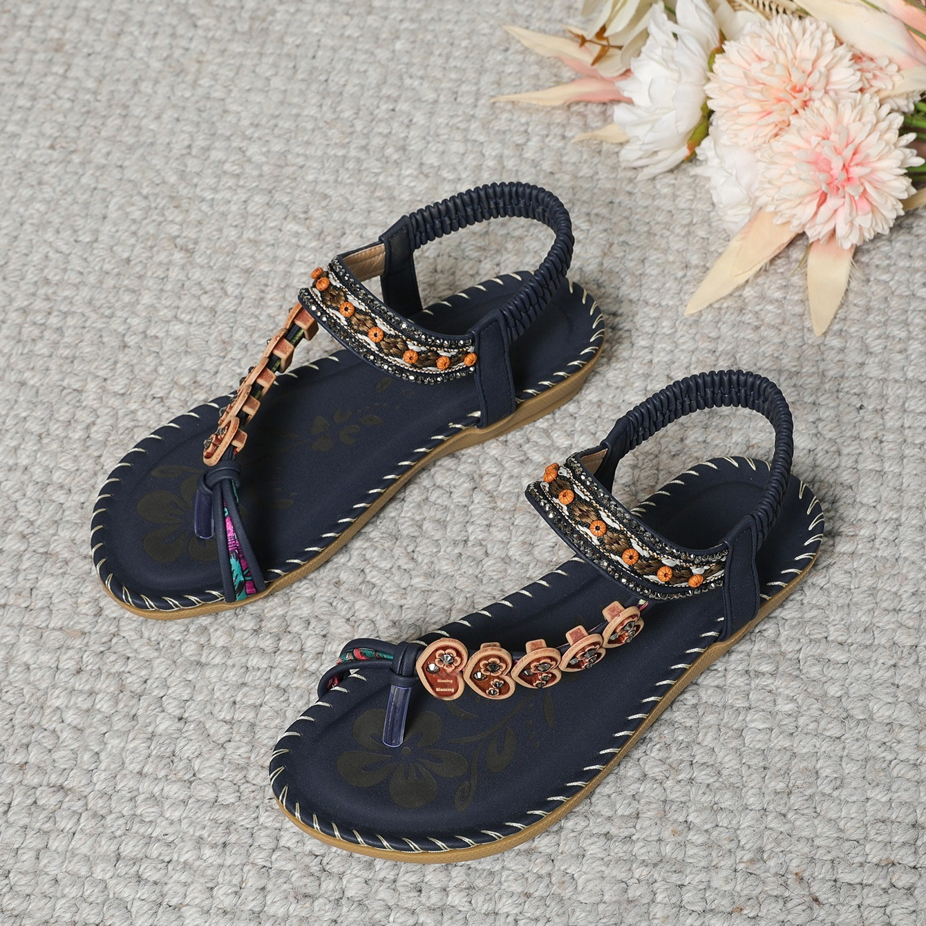 Nichole - Gemütliche Boho-Sandalen für Frauen