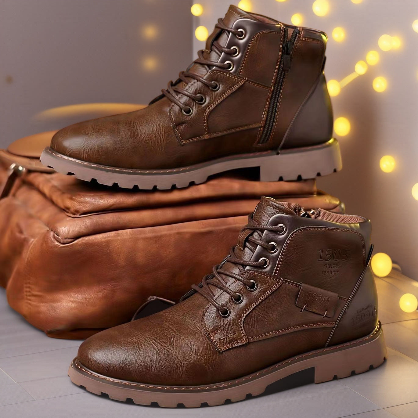 Antony - Moderne Stiefel mit Reißverschluss für Herren