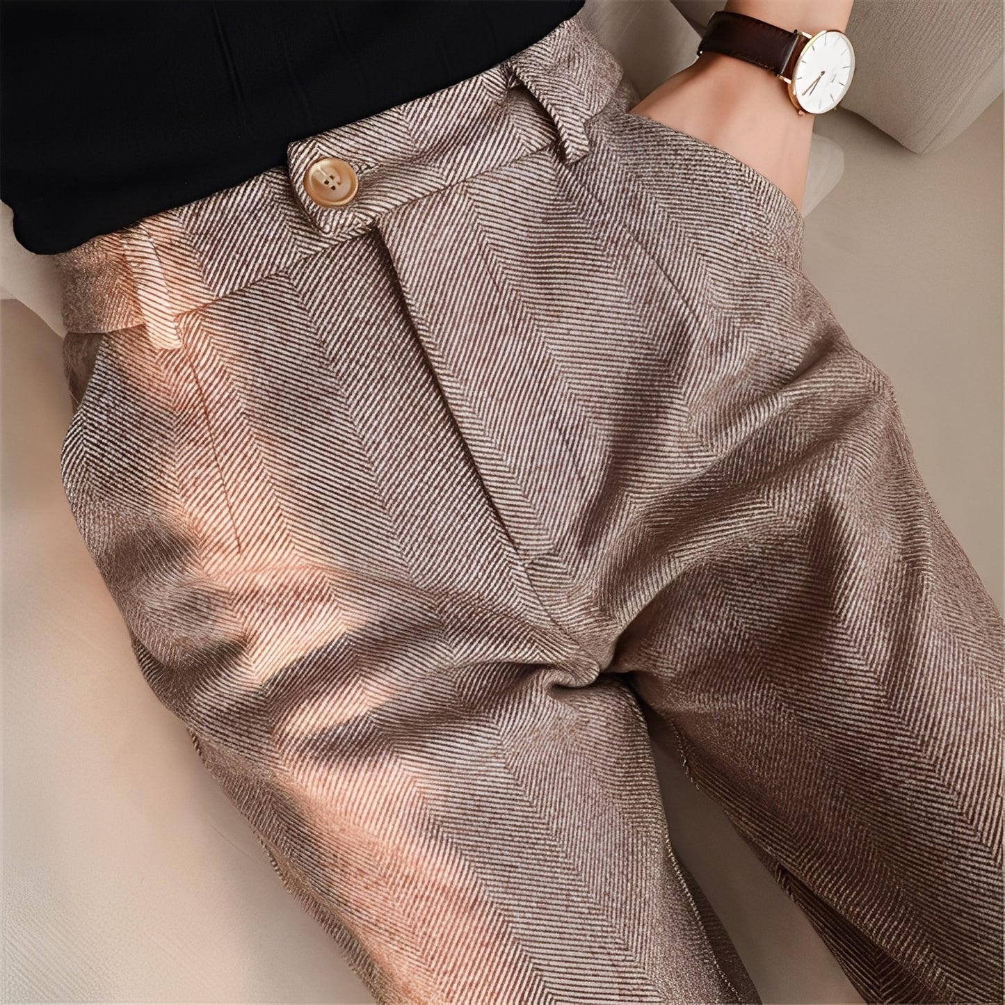 Rachelle - Formelle Hose mit hoher Taille für Damen