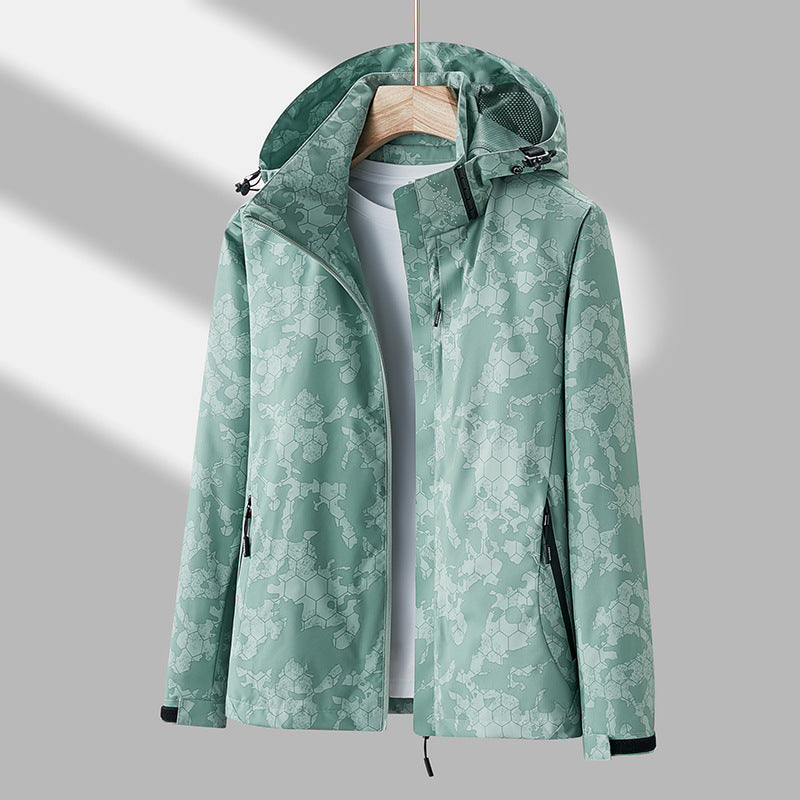Daly - Unisex-Windjacke mit Aufdruck