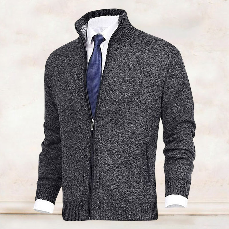 Saber – Strickjacke mit Kragen