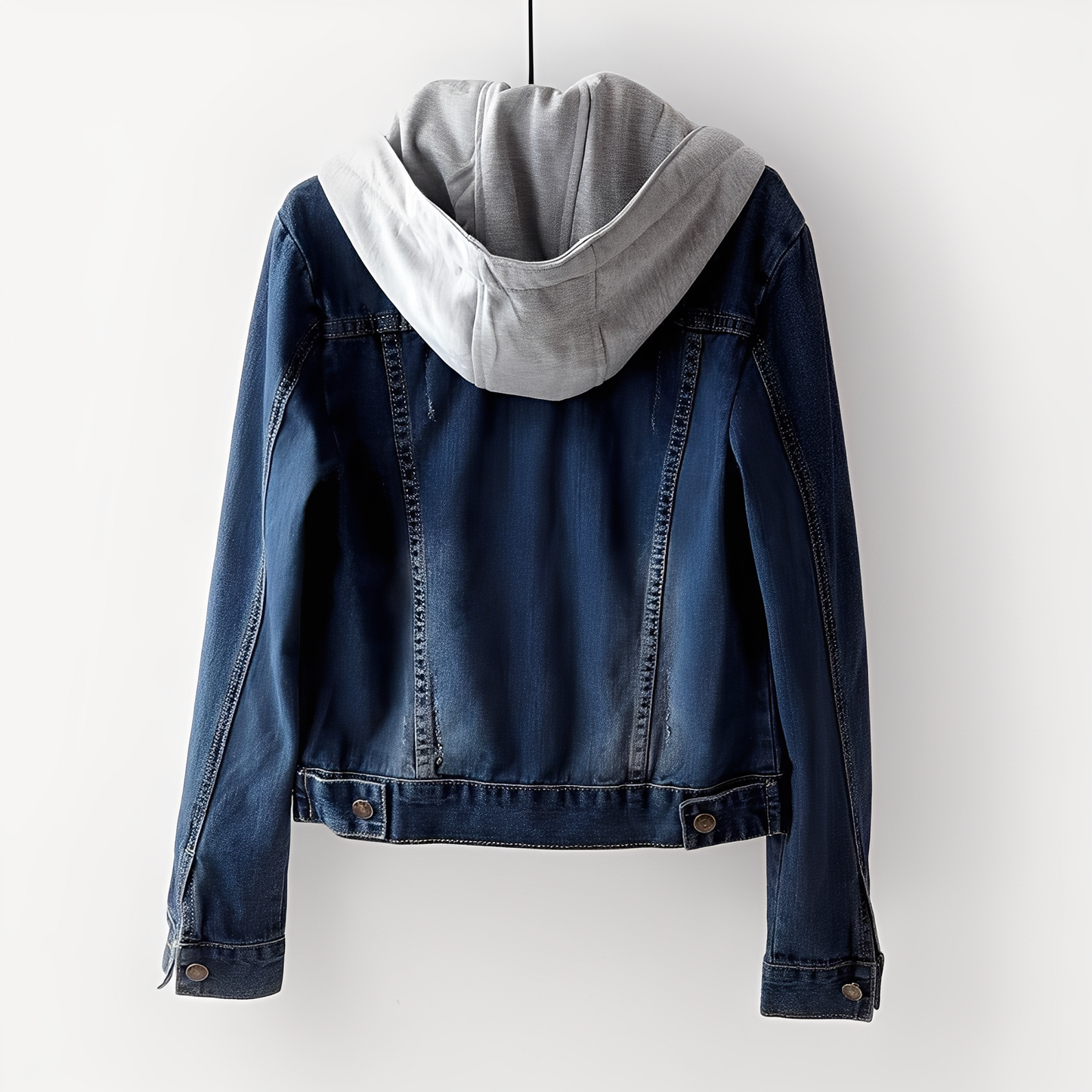 Karolyn - Stilvolle Jeansjacke mit Kapuze für Damen